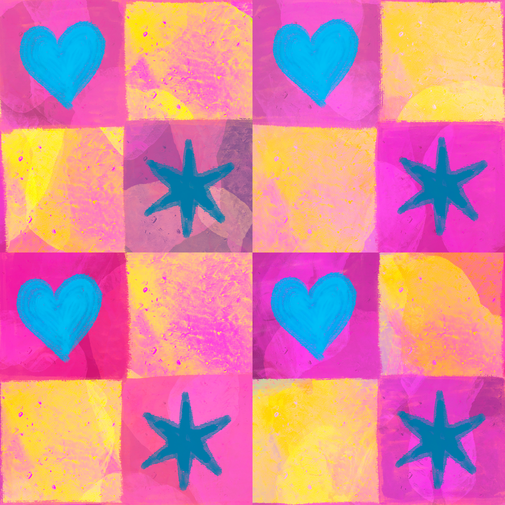 3 Colourful Repeating Patterns — Instant Download
