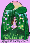 ‘Magic Is Everywhere’ Children’s Art Print — Instant Download
