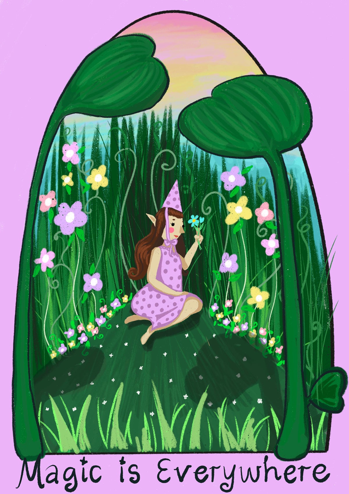 ‘Magic Is Everywhere’ Children’s Art Print — Instant Download