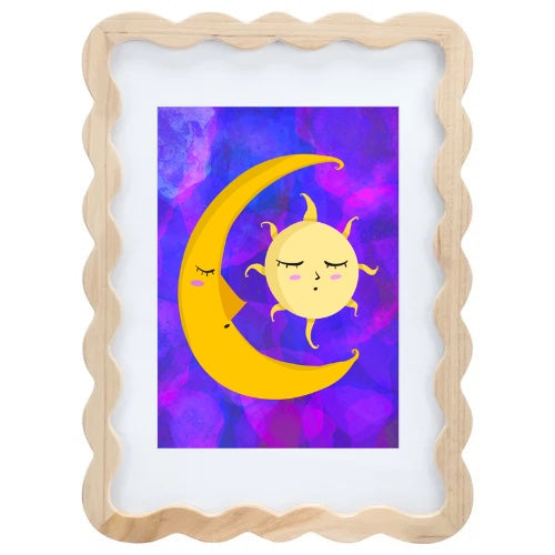 Moon & Sun Art Print — Instant Download
