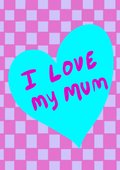 I Love my Mum/Dad Children’s Art Print — Instant Download