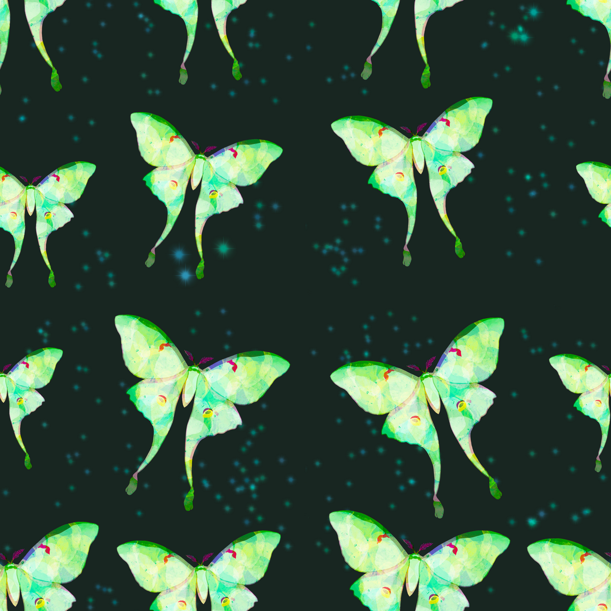 Lunar Moth Pack — Instant Download
